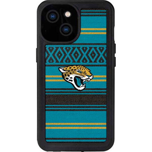 NFL Jacksonville Jaguars Trailblazer iPhone 15 Waterproof Case